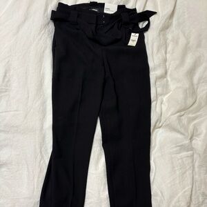 Express - Black Ankle High Rise Pants, Size 00S